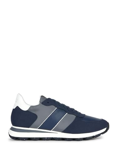 Geox U Spherica Vseries Bleu sneakers amortissantes anti choc pour marcher