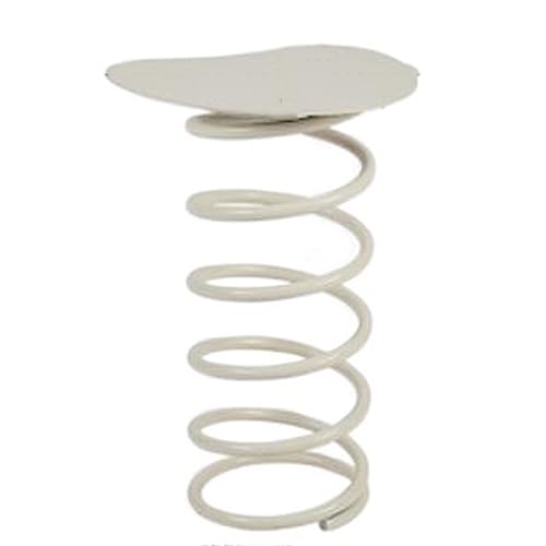 Mesa de Centro, Mesa auxiliar pequeña, mesa decorativa ideal for espacios pequeños, mesa auxiliar for sala de estar, dormitorio, con estructura de metal ideal for interiores y exteriores, con base de