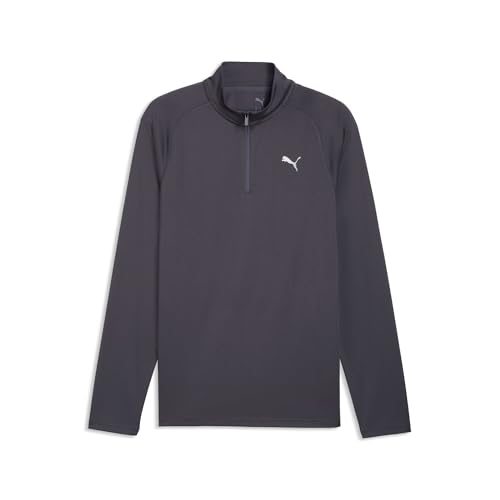 PUMA T-Shirt Pwrtrain Fabrix Mix 1/4 Zip respirant et thermorégulateur