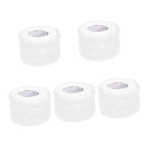Ruban brodé fleurs FOMIYES lot de 5 rouleaux mercerie pour customiser les vêtements