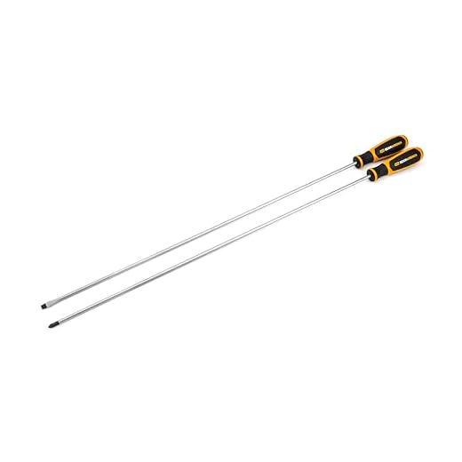 GEARWRENCH 2 Pc. Phillips/Slotted Dual Material Screwdriver Set - 80068H
