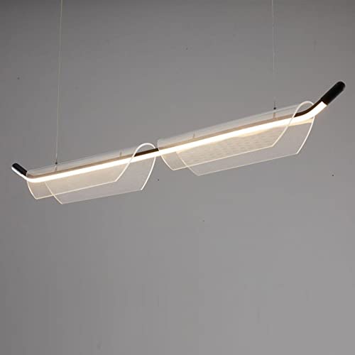 Lampe suspendue pour le salon éliminant les zones d'ombre sur la table à manger moderne