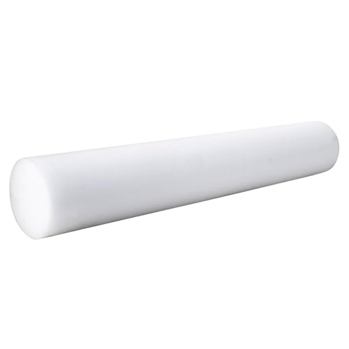 Body Sport Foam Roller Full Round 36 in x 6 in. Lightweight & Durable for Flexibility Strengthening & Rehab High-Density for Muscle Reeducation Spinal Stabilization & Pressure Relief