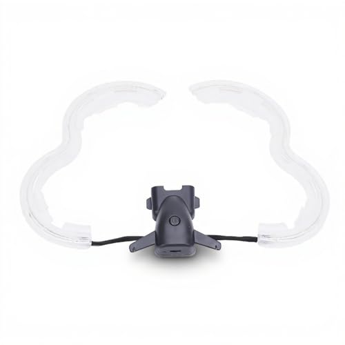 Image of ASHATA for Avata 2 Propeller Guard Protector, RGB Colorful Propeller Guard Bumper for for Avata 2, Lampshade Anti Collision Protector Cover Ring, Type C Charging