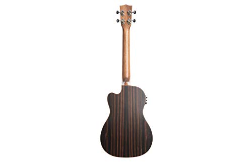 Kala KA-SSEBY-B-CE – Epicéa massif et ébène – Ukulele baryton (+ housse) - Les Beatles, Paul McCartney, John Lennon, RIngo Starr, George Harrison Kala KA-SSEBY-B-CE - Epicéa massif et ébène - Ukulele baryton (+ housse) – Image 4