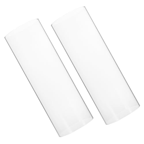 SOIMISS 2 Stück Glas Windlichter Transparent