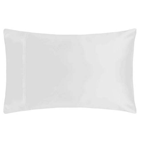 Image of Belledorm Premium Blend 500 Thread Count Housewife Pillowcase Pair White One Size