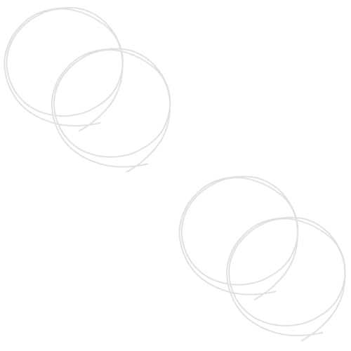 INOOMP 4pcs Replacement Threading Cord for Basketball Hoop Nets Fixing String for Easy Installation for Upgrading Basketball Equipment Suitable for Indoor Outdoor Use