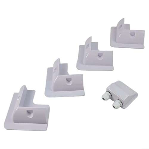 Support de montage panneau solaire camping-car kit 5 pièces ABS - 6