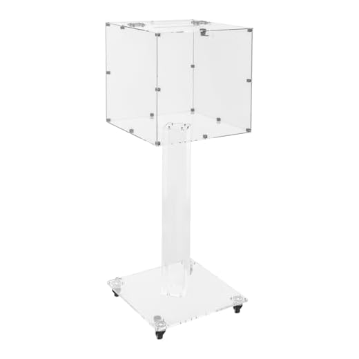 Acrylic Donation Box with Lock