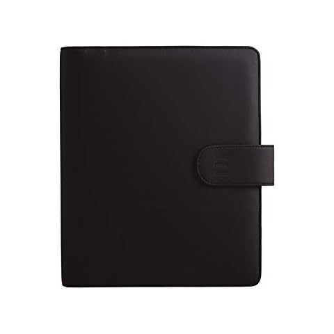 Finocam - Organiser Agenda 2020 Week View Vertical Open Troya Black Portuguese Cover
