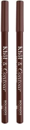 Bourjois Khol & Contour Lápiz de ojos Tono 5 Choco-lacté - 1.2 gr (Paquete de 2)