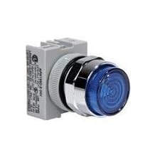IDEC APW199D-G-24V 22 MM Diameter, 24 V AC/DC, Flat Lens, Full Voltage, Green, LED LAMP, Octagonal, Pilot Light, Standard, TW Series