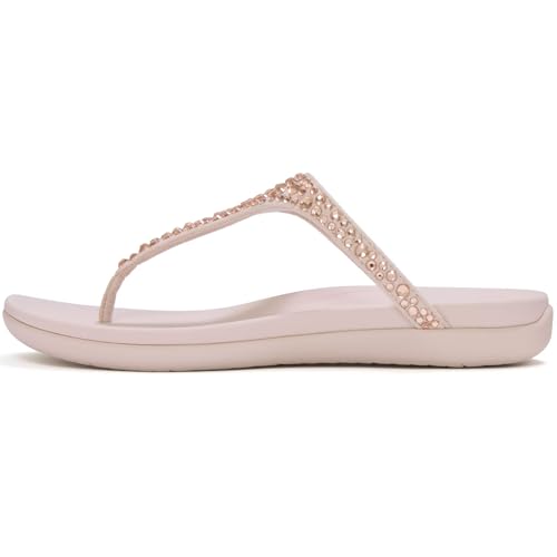 FitFlop Women's SOLAY Mixed-Crystal Toe-Post Sandals