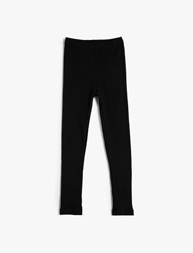 Leggings filles Koton Soft Touch en coton côtelé premium et doux au toucher