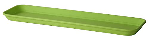 Stewart Terrassen-Blumenkasten 100cm Grün - Frostsicherer Kunststoff Pflanzkübel