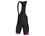 Endura Men's Xtract Gel Cycling Bibshorts II | Padded Shorts | Long Distance Comfort | Extra Support | Moisture Wicking Material Bibshorts, Red, M