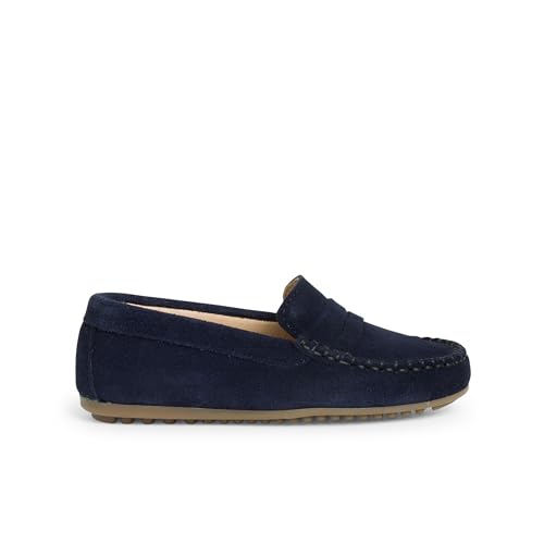 Pisamonas Mocasines Niño Serraje Antifaz Talla 36 Color Azul Marino