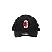 New Era Football Cap Adjustable 9Forty Cap Baseball Cap Team Logo Curved Peak Series A Premier League, AC Milan #34792, One Size