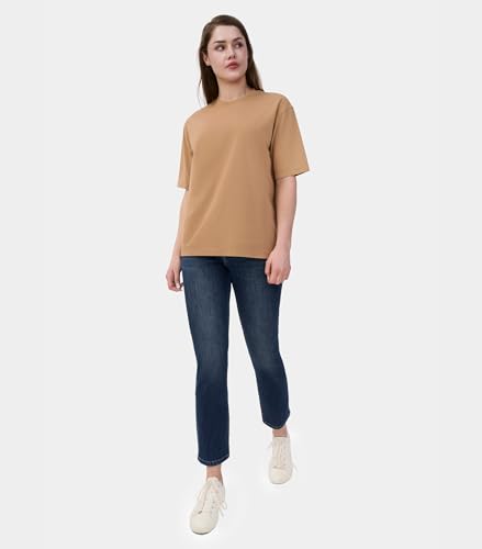 Jeans for Women Cotton High Stretch Straight Leg Jeans Soft Flexible Casual Pant4