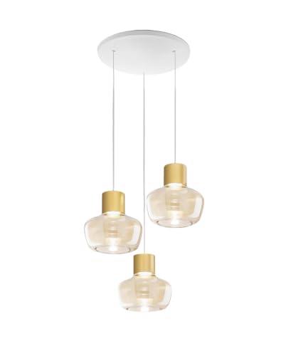 Suspension LED Kino 36W dimmable idéale au-dessus de la table à manger