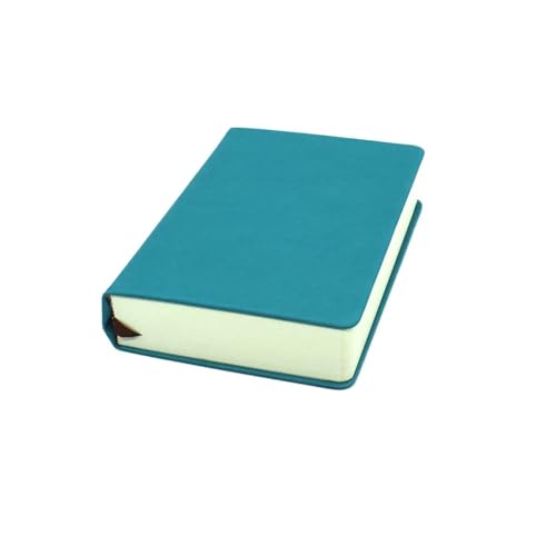 Cuadernos súper gruesos A6 en blanco con 330 hojas para diario personal azul