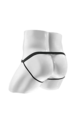 Men's Jockstrap Leopard Zebra Underwear Pouch Briefs Long U Bulge Pouch Sexy Low Waist Funny Underwear Lover Gift4