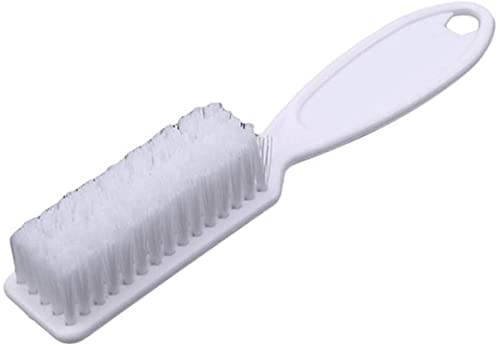 U-M PULABOBrosse à Ongles de Nettoyage poignée brosses à récurer Brosse en Plastique avec Poils Souples pour manucure pédicure Femmes Enfants Fournitures d'ongles, Blanc Useful and Deft Cover