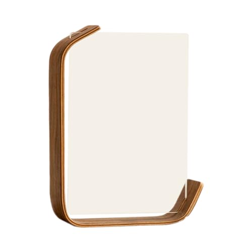 Generchin de Fotos de Madera Acrílica DIY de 8 Pulgadas de Fotos de Exhibición de Herbario con Lateral para Exhibición de Mesa Decoración del Hogar,B