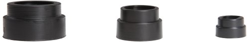 Bergen Industries T12-EC End Cap for T12 Tube Guards, Black, 25-Pack