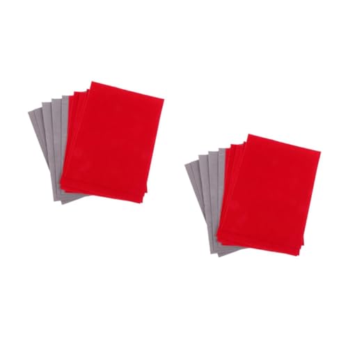 Tofficu 2 Juegos Paño Flocado Adhesivo Forro Autoadhesivo Para Cajones Felpudos Divertidos Barandillas Para Exteriores Cajas Forro Flocado Adhesivo Suministros De Embalaje 10 hojas * 2