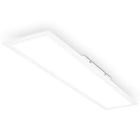 BRILONER – Badezimmer Lampe 78cm, Deckenlampe Bad, 25W, 2800lm, LED Deckenleuchte, LED Lampe, Badlampe IP44, LED Panel, Badezimmerlampe, Badezimmerleuchte, Neutralweißes Licht 4.000K, 78x18x6,5 cm