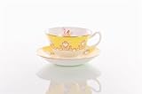 Artículo de coleccionista English Ladies Co. Disney taza de porcelana y platillo: Belle – de la Bella y la bestia