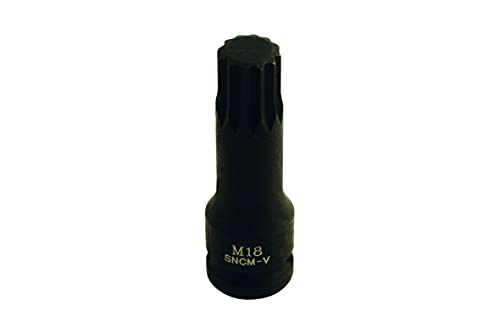 Laser 5063 Embout Torx M18 avec entraînement 1/2 robuste
