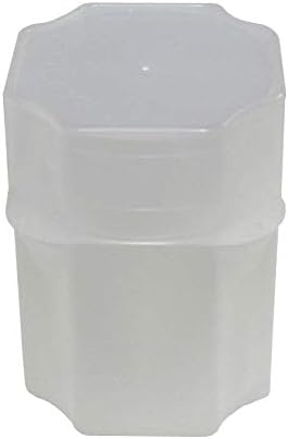 Half Dollar Square Coin Tubes by Guardhouse, 30.6mm, 10 Pack