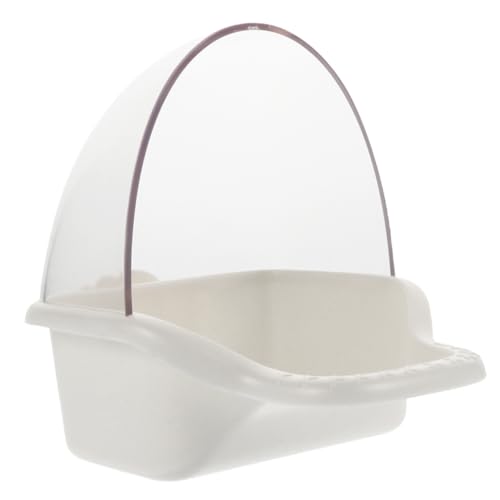 KESYOO Hanging Bird Bath Bowl Capacity Bird Feeder for Pigeons Parrots Cockatiels More Easy to Install Safe Material