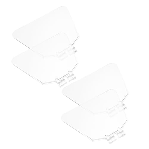 Uonlytech Grinding Machine Eye Protection 4pcs Plastic for Bench Grinder Angle Grinder Safety c