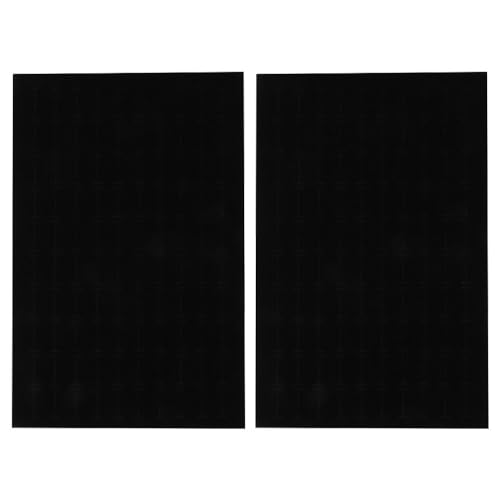 NOLITOY 2pcs Box Jewelry Sponge Pad Ring Displays for Selling Jewelry Foam Insert Ring Holder Black Foam Ring Insert Necklace Liner Cushion Necklace Display Stand Accessories Showcase