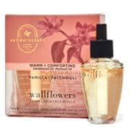 VANILLA PATCHOULI Wallflowers Fragrance Refills, 2-Pack, white, 1.6 Fl Oz