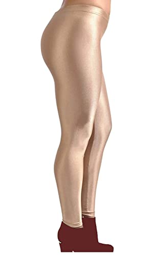 Image of Cron New Trend Shiny Churidar Leggings for Women and Girls (Pack of 1) CRN-20
