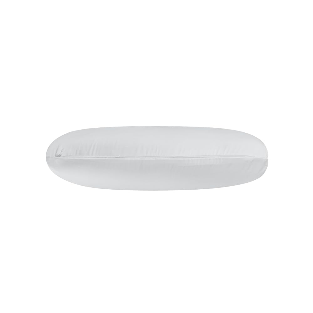 Inphysio - Ergonomisches Kopfkissen - Memory Foam Kissen - mit Bezug aus 100% Bambus Satin - Hautfreundlich und Temperaturausgleichend - Komfort & Sanfte Hautpflege