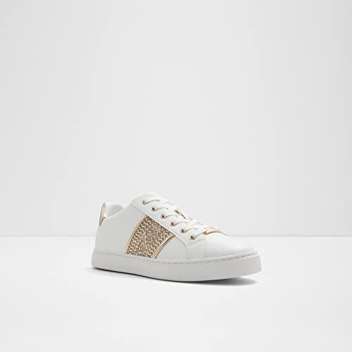 Image of Aldo Womens Phiobe100 White Women Synthetic Sneakers Platform