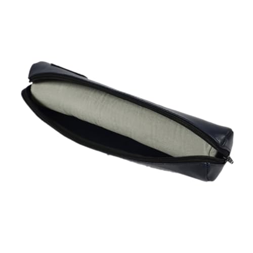 Homoyoyo Jewelry Organizer Pu Leather Bracelet Display Bag Grey Sponge Roll Storage for Bangle Watch Travel Pouch