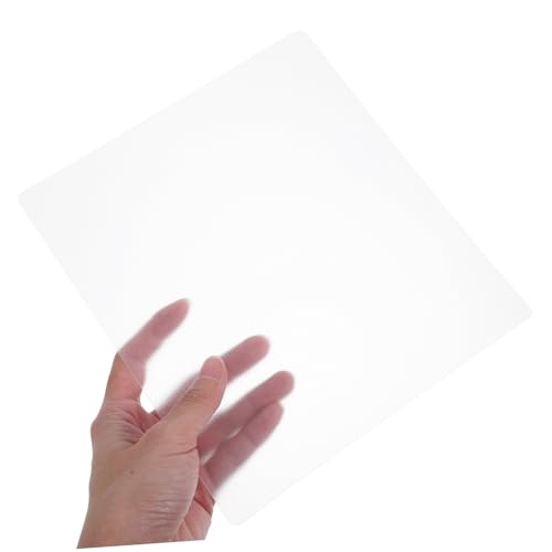 Tablero de dibujo 3D reutilizable de PVC claro para trazos estables y limpios con lápiz 3D 4