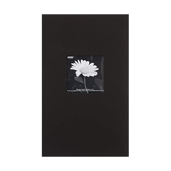 Pioneer Photo Albums DA-300CBF Deep Black Fotoalbum, Textil, tiefschwarz – Bild 3