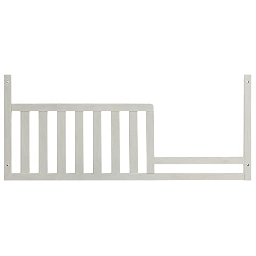 Image of Soho Baby Ellison Crib to Toddler Bed Guard Rail Conversion Kit, Rustic White, GreenGuard Gold Certified