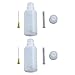 ArtHoval Needle Tip Bottle Liquid Flux Dispenser Oil Dropper, 50 for mL, 2-Pack, for Industrial Use, Refillable Squeezable Plastic Bottles with Needle Applicator