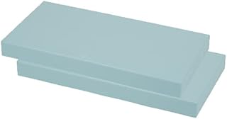 EverBlock 12” x 6” Full Size Building Block Finishing Cap Bulk Pack | Giant Building Blocks | Easy to Connect & Reuse | Indoor & Outdoor Use | Build Displays & Structures | Light Blue