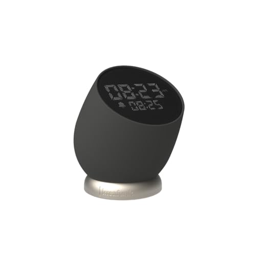 KREAFUNK Bell : réveil sans Fil et Horloge (Noir) – vue 2
