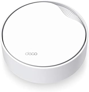 TP-Link Deco X50-PoE Router Mesh WiFi 6 Dual Band AX3000 Mbps PoE (zasilanie przez Ethernet) 2 5 Gb/s Ethernet repeater WLAN Access Point kompatybilny z ISP i modemem lexa